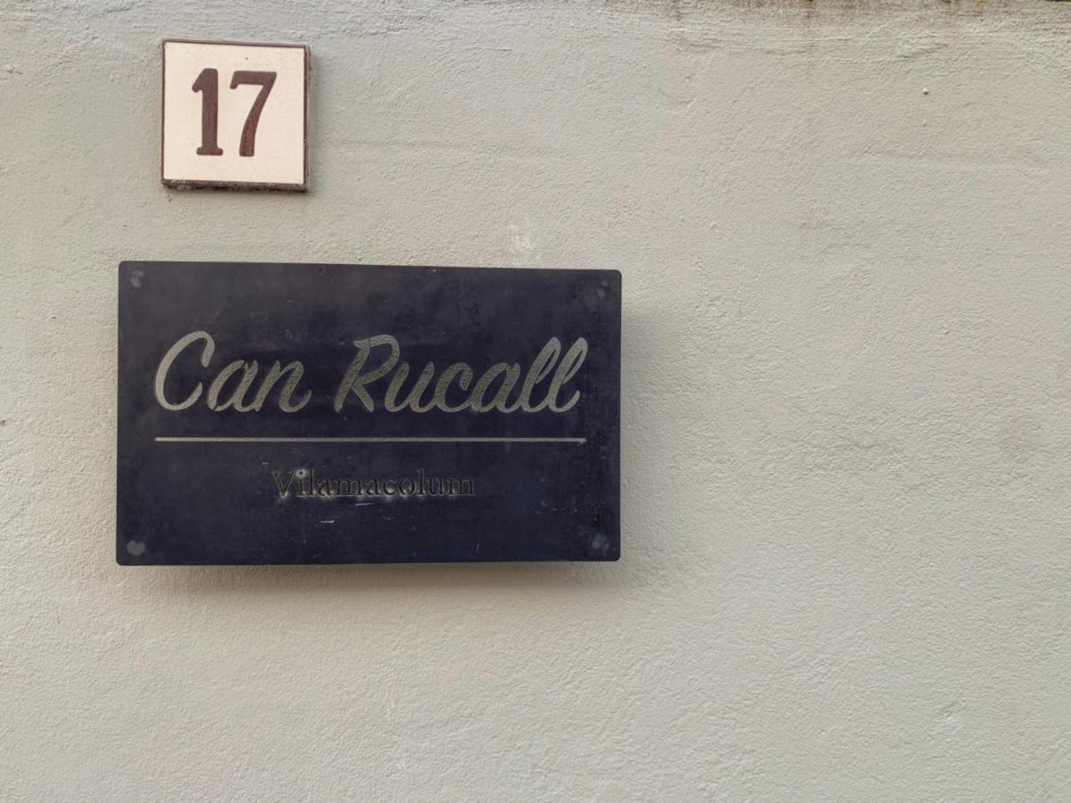 Can Rucall Piscina Compartida Vilamacolum Exterior photo
